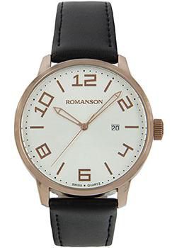 Romanson Часы Romanson TL8250BMR(WH). Коллекция Leather