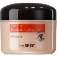The Saem Care Plus Baobab Collagen Cream - Крем для лица коллагеновый с экстрактом баобаба, 50 мл