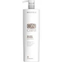 Selective On Care Tech Silver Power Shampoo - Серебряный шампунь для обесцвеченных или седых волос, 1000 мл