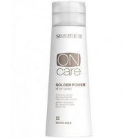 Selective Golden Power Shampoo - Шампунь золотистый для натуральных или окрашенных волос теплых светлых тонов, 250 мл