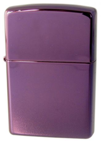 Зажигалка ZIPPO Abyss Classic, латунь с покрытием, фиолетовый, глянцевая, 36х12x56 мм