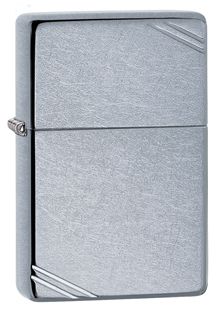 Зажигалка ZIPPO Replica™ с покрытием Street Chrome™, латунь/сталь, серебристая, матовая, 36x12x56 мм