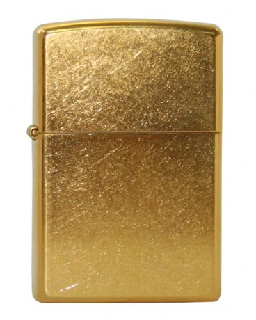 Зажигалка ZIPPO Gold Dust, латунь, матовая, 36х56х12 мм