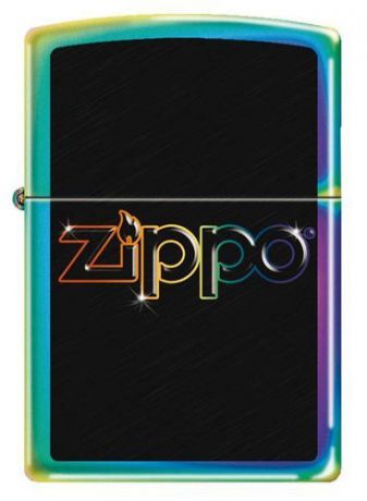 Зажигалка ZIPPO, латунь с покрытием Spectrum™, разноцветная, глянцевая, 36x12x56 мм