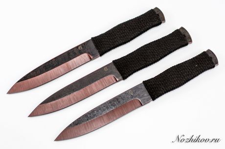 Набор метательных ножей "Горец-3", комплект 3 шт, сталь 65Г