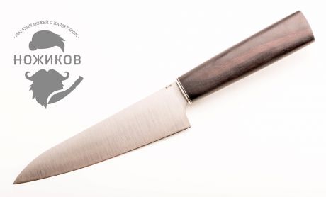 Нож Кухонный №15, сталь М390, blackwood