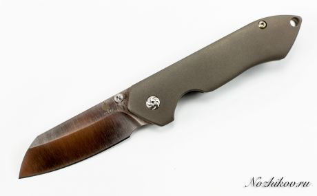 Складной нож Kizer GURU, сталь CPM-S35VN, рукоять титан