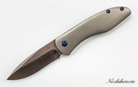 Складной нож Kizer Velox 2, сталь CPM-S35VN, рукоять титан