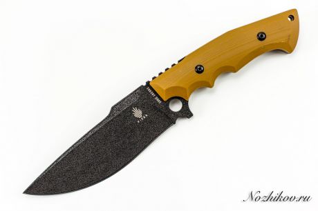 Нож Kizer Salient E613, сталь 1095 Carbon Steel, рукоять G10