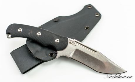 Нож с фиксированным клинком Kizer Superbad, сталь VG-10, рукоять G10