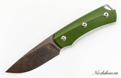 Нож с фиксированным клинком Kizer Task II, сталь S35VN, рукоять G10, зеленый