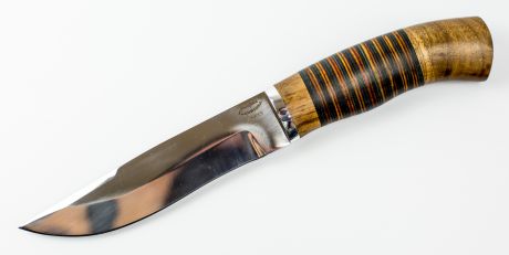 Нож Южный-2 в коже, 65Х13
