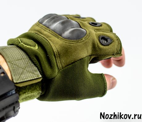 Тактические перчатки без пальцев, армейские , размер XL