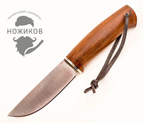 Нож Шмель, сталь D2, рукоять коричневый граб
