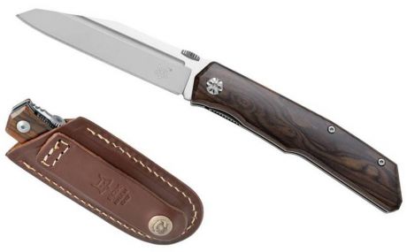 Складной нож Terzuola Ziricote Wood, сталь N690, дерево