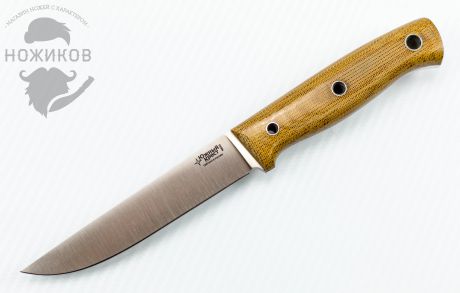 Нож туристический Рыбацкий M, сталь N690, микарта