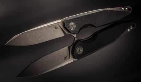 Складной нож CH3004 сталь D2, черный