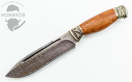 Авторский Нож из Дамаска №56, Кизляр