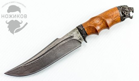 Авторский Нож из Дамаска №82, Кизляр
