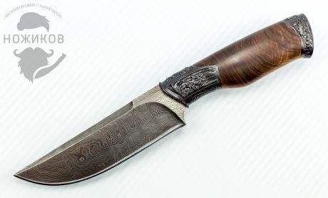 Авторский Нож из Дамаска №85, Кизляр