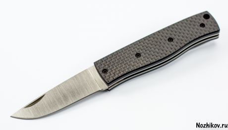 Складной нож Enzo PK70, карбон, порошковая сталь S30V