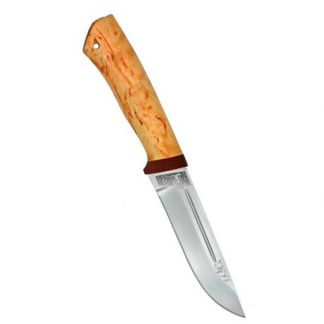 Нож Бекас карельская береза, 95х18