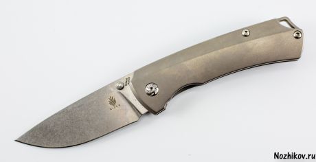 Складной нож Kizer T1, сталь CPM-S35VN, рукоять титан