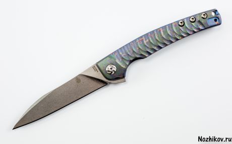 Складной нож Kizer Splinter, сталь CPM-S35VN, рукоять титан-2