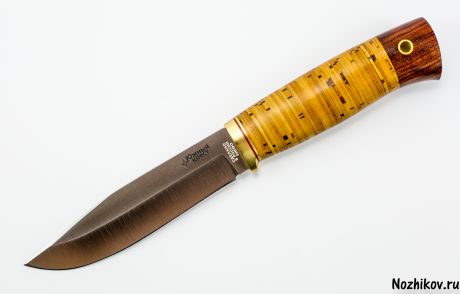 Нож универсальный Юкон, Bohler N690, Южный Крест, береста