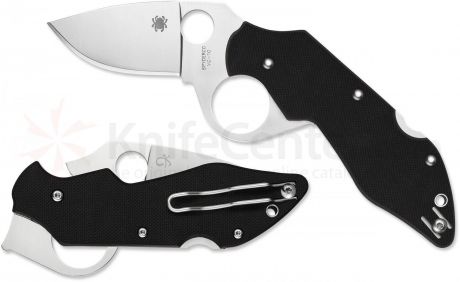 Нож складной Introvert® Chris Knutson Design, Black G-10 Handles, VG-10 Satin Plain Edge