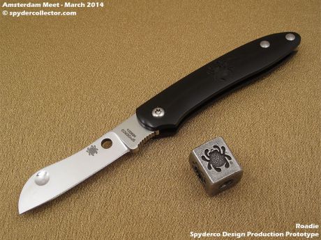 Нож складной Roadie Black FRN, TSA Knife (Transportation Security Administration)