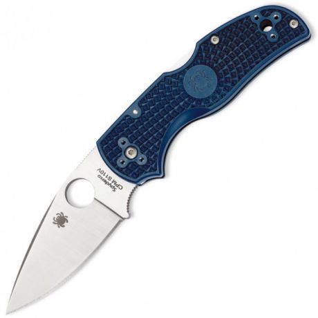 Нож складной Native 5, Flat Grind Blade, CPM® S110V Steel, Lightweight Dark Blue Handle