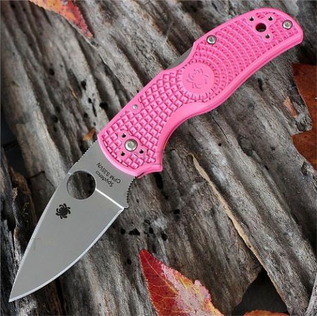 Нож складной Native 5 Pink, Flat Grind Blade, СРМ® S35VN Steel