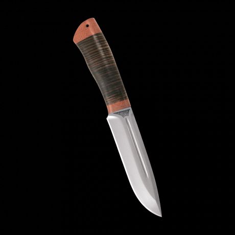 Нож Селигер, АиР, кожа, 95х18