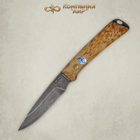Нож Снегирь, АиР, карельская береза, ZDI 1016