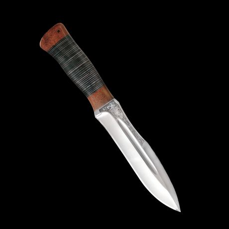 Нож Скорпион, АиР, кожа, 95х18