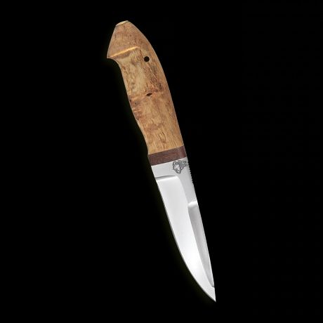 Нож Хаски, АиР, карельская береза, 95х18