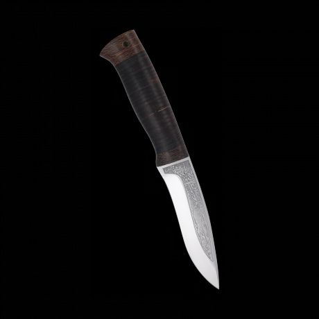 Нож Шаман-2, АиР, кожа, 95х18