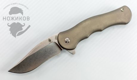 Складной нож Kizer Dorado, сталь CPM-S35VN, рукоять титан