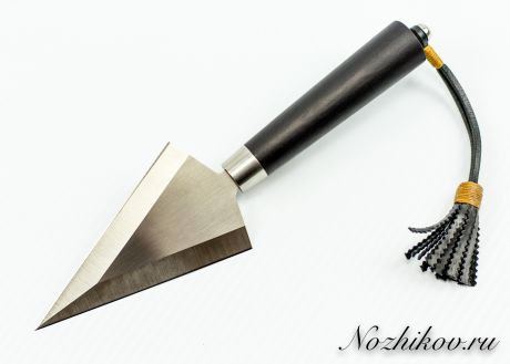 Нож Копие, черный граб