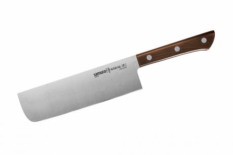 Нож кухонный Samura HARAKIRI Накири 170 мм, AUS-8, ABS пластик