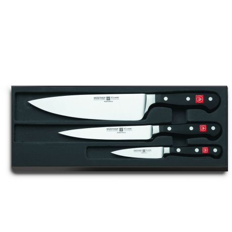 Набор кухонных ножей Поварская тройка, серия Classic