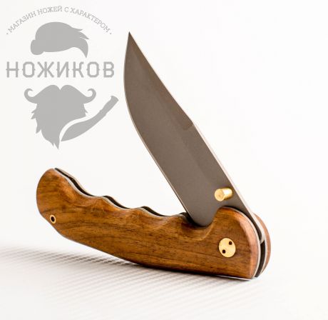 Складной нож Ловкий, сталь 95х18, орех