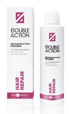 Восстанавливающий мусс Double Action Reconstruction Mousse, 200 мл