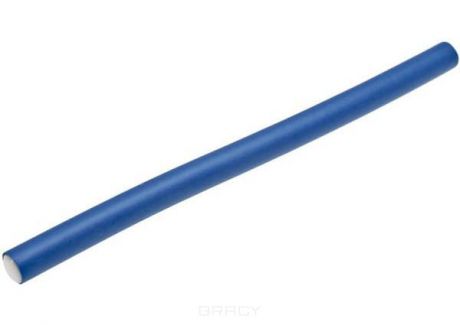 Бигуди-бумеранги 15мм 25см синие, 12 шт./уп.
