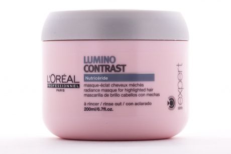 Маска-сияние для мелированных и колорированных волос Serie Expert Lumino Contrast Masque