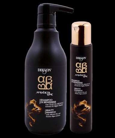 Питательный шампунь для волос с маслом арганы и экстрактом Морских водорослей ArgaBeta Beauty Shampoo
