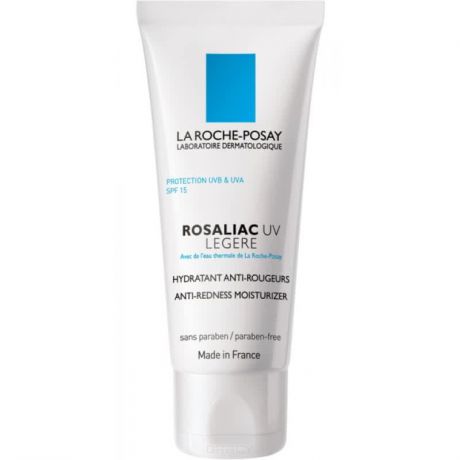 Увлажняющее средство для усиления защитной функции кожи, склонной к покраснениям Rosaliac UV Legere, 40 мл
