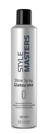Спрей естественная фиксация и ультра блеск Shine spray glamourama, 300 мл