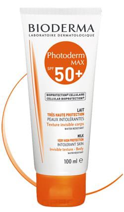 MAX молочко SPF 50+ Биодерма Фотодерм, 100 мл